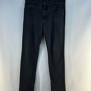 Joe’s Jeans Washed Black Slim Straight Leg Jeans